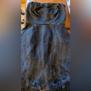 Strapless cocktail dress, size 6